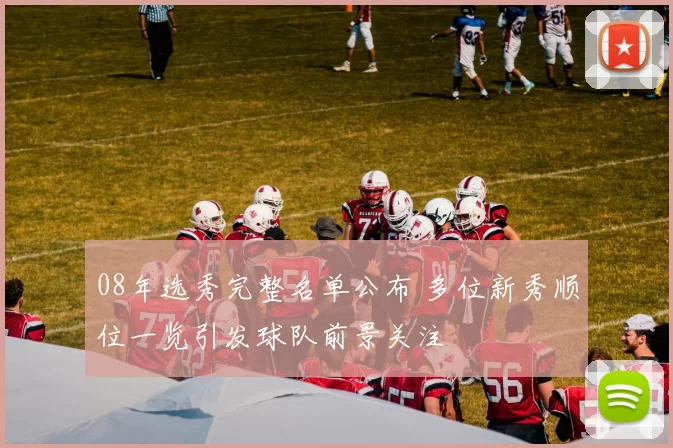 08年选秀完整名单公布 多位新秀顺位一览引发球队前景关注
